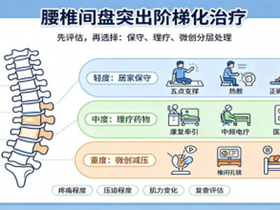 腰椎间盘突出阶梯化治疗：保守调理与脊柱微创手术如何科学选择
