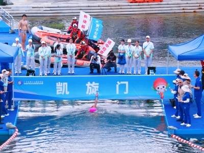 省运会马拉松游泳首日决出两金，广州队包揽男女团体冠军