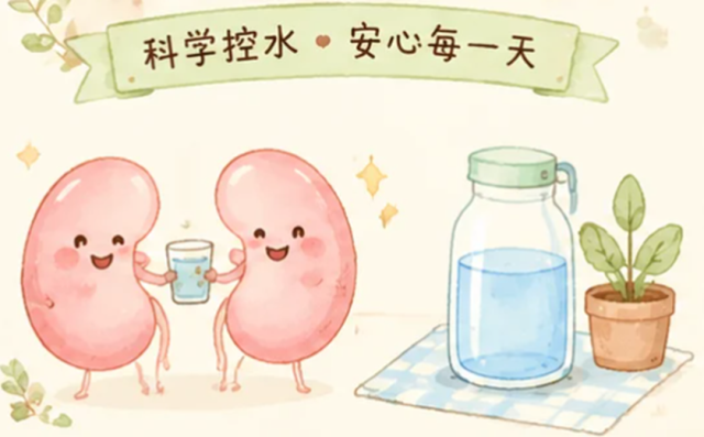 透析病人,喝水真不是越少越好
