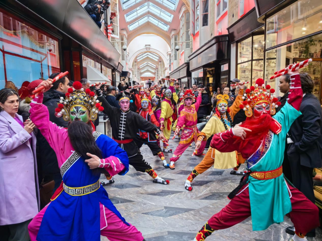 普宁英歌舞。普宁市委宣传部供图 普宁英歌舞。普宁市委宣传部供图