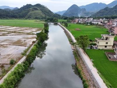“烦心水”迎来“安心堤”，清远连州千年古村告别水患