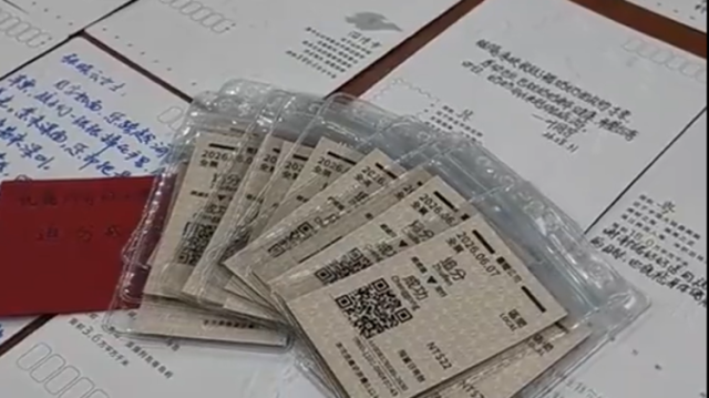 深圳学生收到台湾阿嬷62张“追分成功”车票，跨越海峡的祝福打动两岸｜潮评两岸