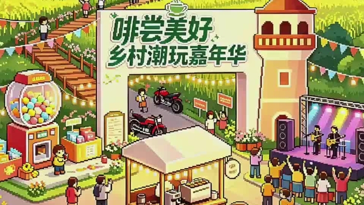 江门市“啡尝美好”乡村潮玩嘉年华，等你来玩！