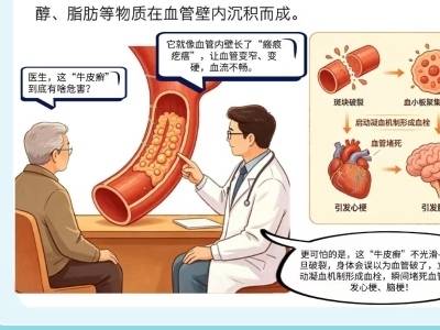 血管里的“牛皮癣”别乱抠｜医图读懂