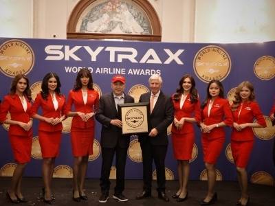 亚航连续第17年获评“世界最佳低成本航空公司”