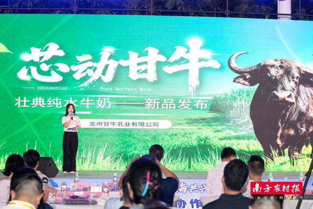 龙州水牛奶全新产品发布。 龙州水牛奶全新产品发布。