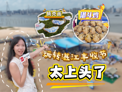 开蚝套鸡，拒绝“蕉”虑！丰收节湛江主会场开起了逛玩派对