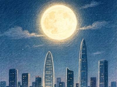 ​今晚的月亮，是给所有人的
