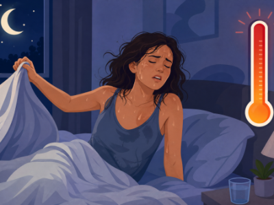 潮热出汗夜里反复醒，该怎么科学调理