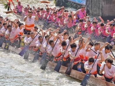 九江佬过大年！国庆龙舟嘉年华燃动全城