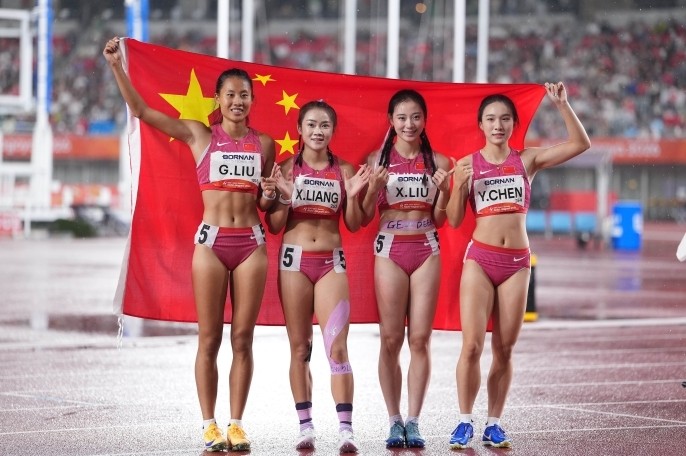 接力棒传承，新阵容闯关！中国女子4×100米接力逆境卫冕