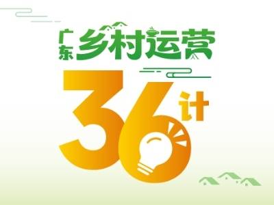 乡村运营“36计”，助广东乡村“72变”