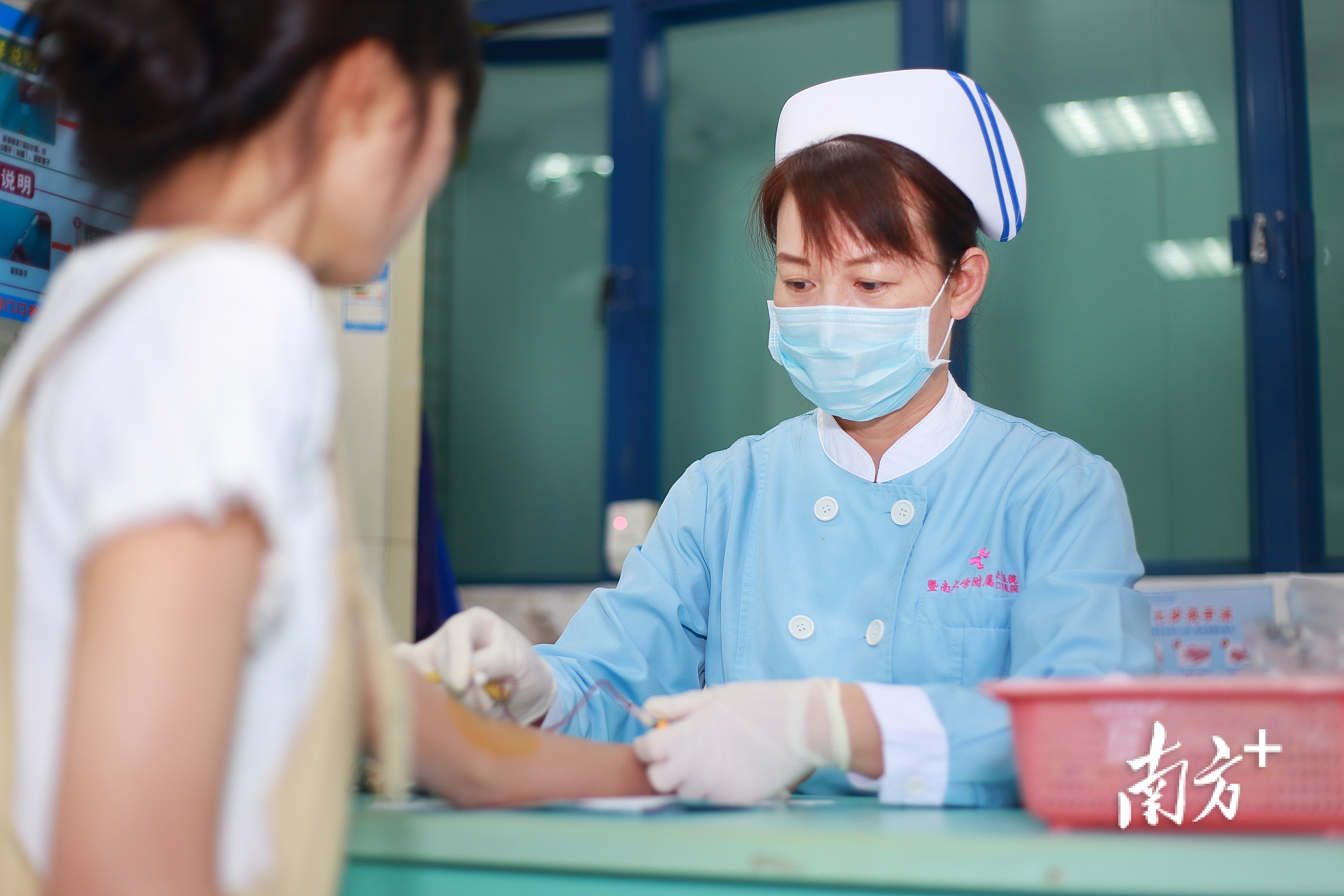 大良健共体推行“站点开单采样—医院检查—站点看报告”。 受访者 供图