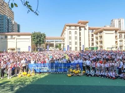 冠军进校园，陈清晨梁建豪周晨欣走进京溪小学