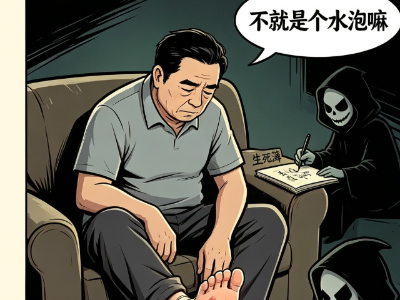一个不起眼的水泡，最终被记入“生死簿”｜医图读懂