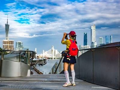 台风“蔷琵”趋向东海，广东风力减，燥未消