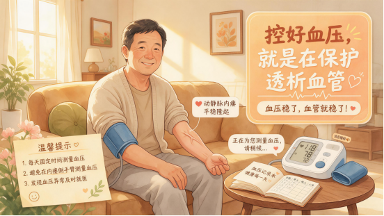 控好血压，就是在保护透析血管