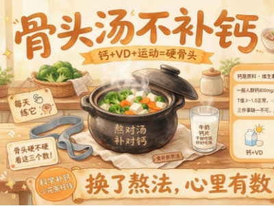 防骨质疏松，骨头要的不是“砖”，是“施工队”